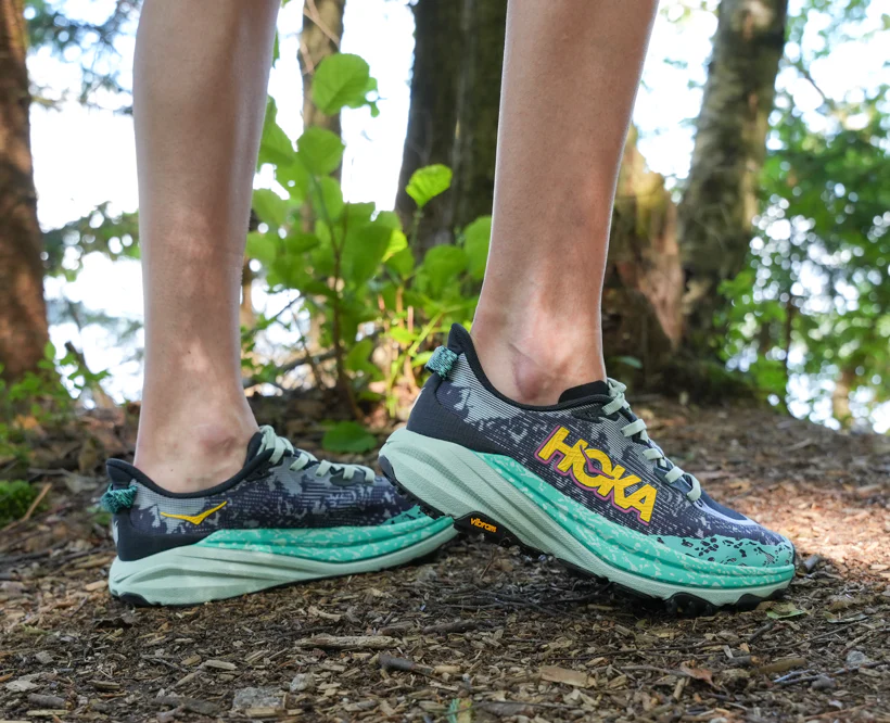 Hoka W SPEEDGOAT 6 Black / Aloe Vera (HOKA er litt liten – ta en størrelse opp.)