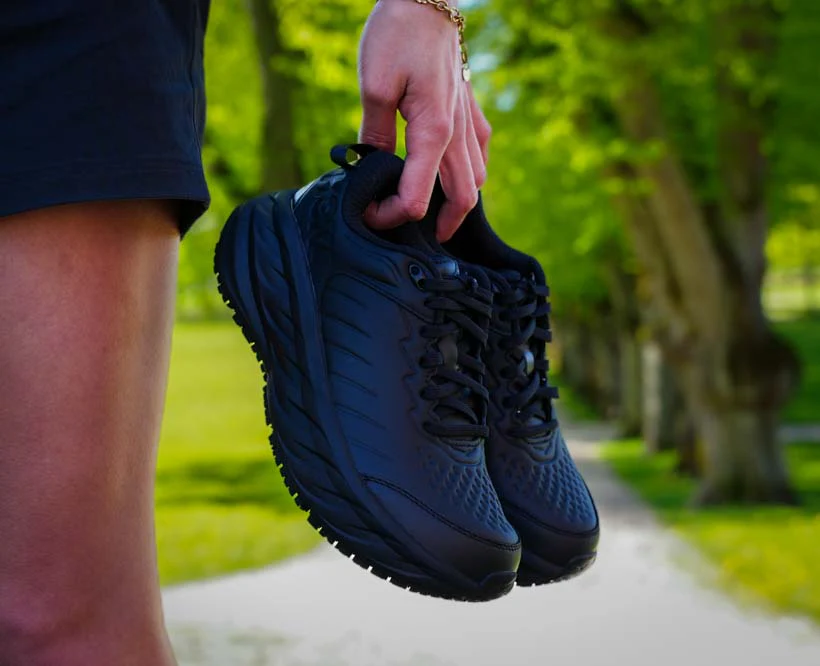 Hoka W BONDI SR WIDE Black / Black (HOKA er litt liten – ta en størrelse opp.)