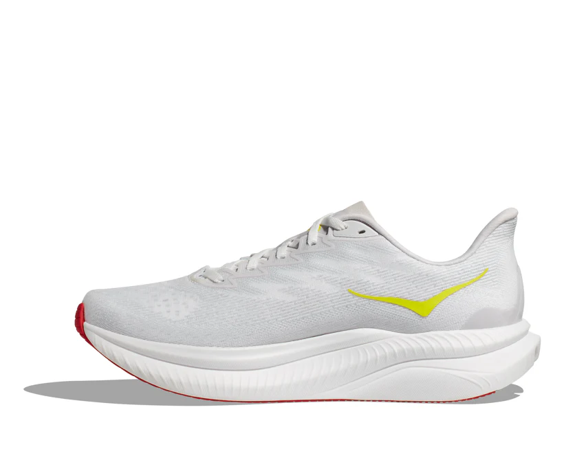 Hoka M MACH 6 White / Nimbus Cloud (HOKA er litt liten – ta en størrelse opp.)