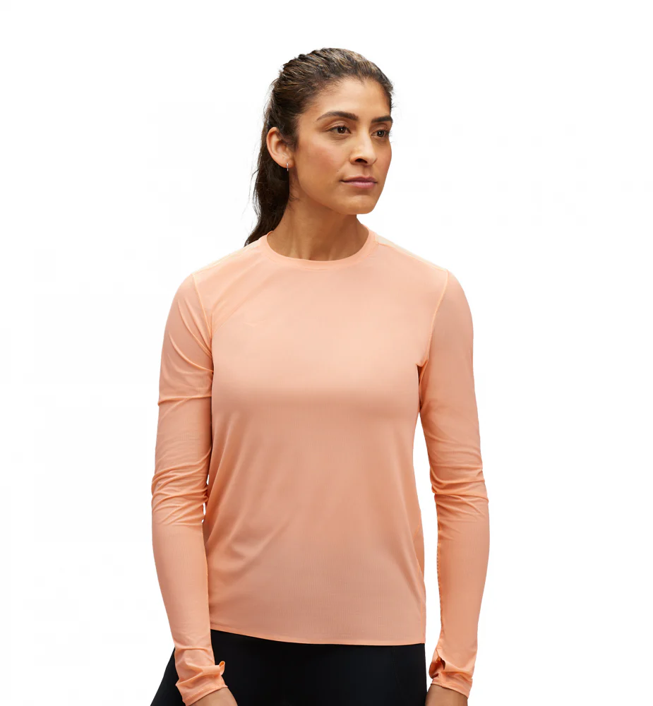 Hoka W AIROLITE RUN LONG SLEEVE Papaya (HOKA er litt liten – ta en størrelse opp.)