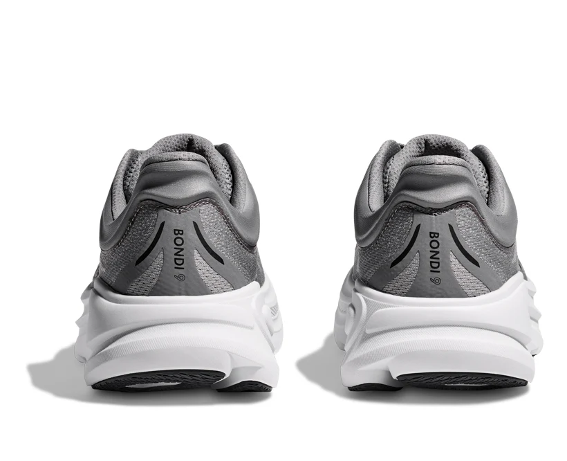 Hoka M BONDI 9 Galactic Grey / Stellar Grey (HOKA er litt liten – ta en størrelse opp.)