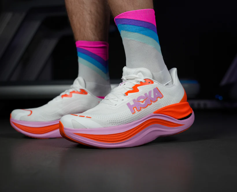 Hoka M SKYWARD X Frost / Lupine (HOKA er litt liten – ta en størrelse opp.)