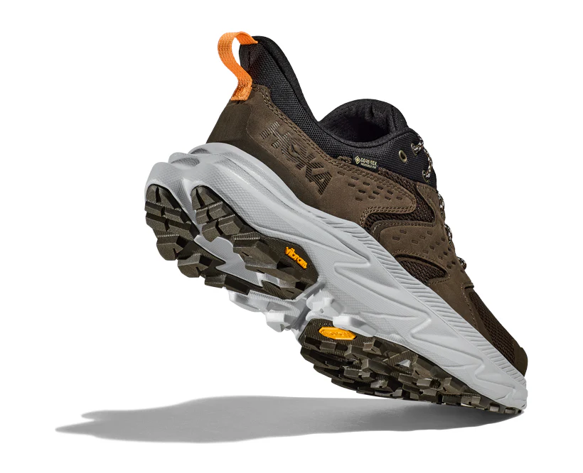 Hoka M ANACAPA 2 LOW GTX WIDE Deep Umber / Stardust (HOKA er litt liten – ta en størrelse opp.)