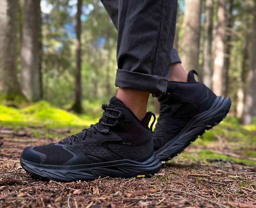 Hoka W ANACAPA 2 MID GTX Black / Black (HOKA er litt liten – ta en størrelse opp.)