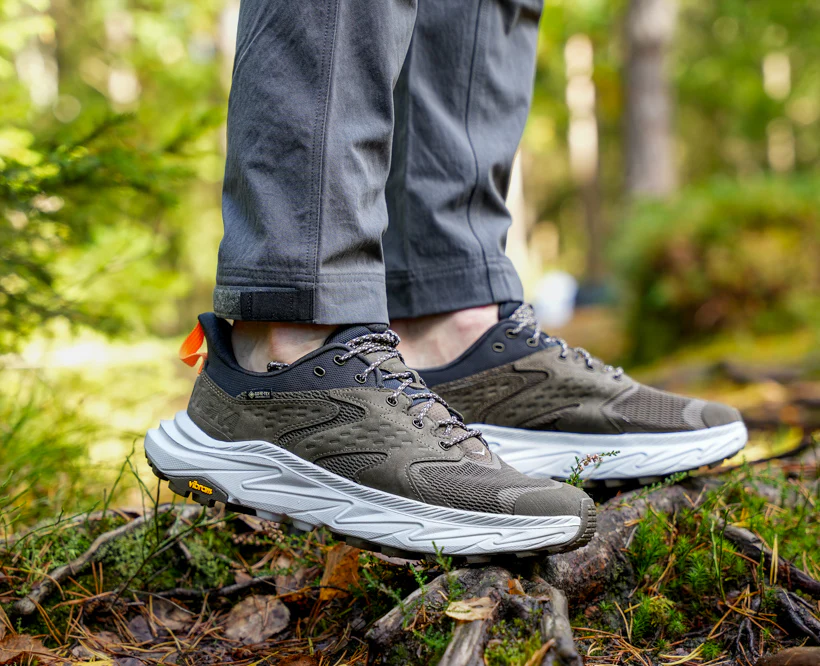 Hoka M ANACAPA 2 LOW GTX WIDE Deep Umber / Stardust (HOKA er litt liten – ta en størrelse opp.)