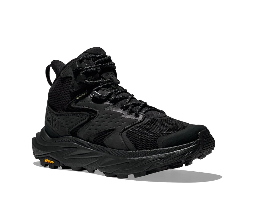 Hoka W ANACAPA 2 MID GTX WIDE Black / Black (HOKA er litt liten – ta en størrelse opp.)