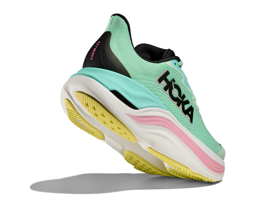 Hoka W SKYWARD X Mint Fluorite / Blue Spark (HOKA er litt liten – ta en størrelse opp.)