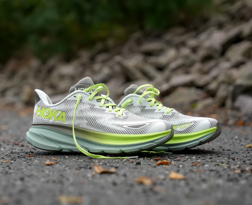 Hoka M CLIFTON 9 GTX Slate / Aloe Vera (HOKA er litt liten – ta en størrelse opp.)