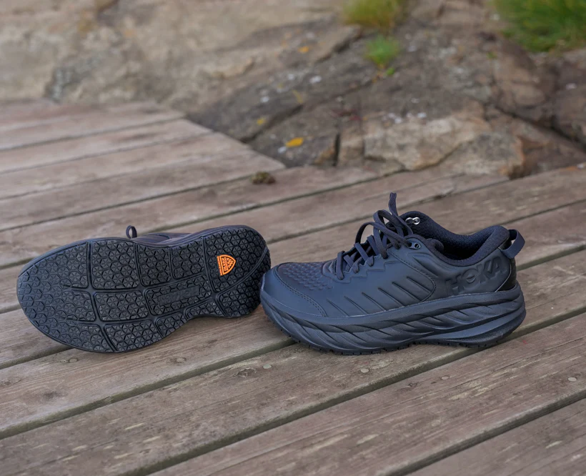 Hoka W BONDI SR WIDE Black / Black (HOKA er litt liten – ta en størrelse opp.)