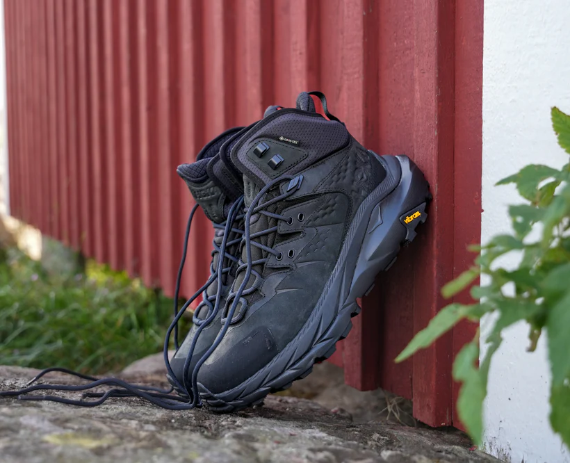 Hoka M KAHA 2 GTX Black  /  Black (HOKA er litt liten – ta en størrelse opp.)