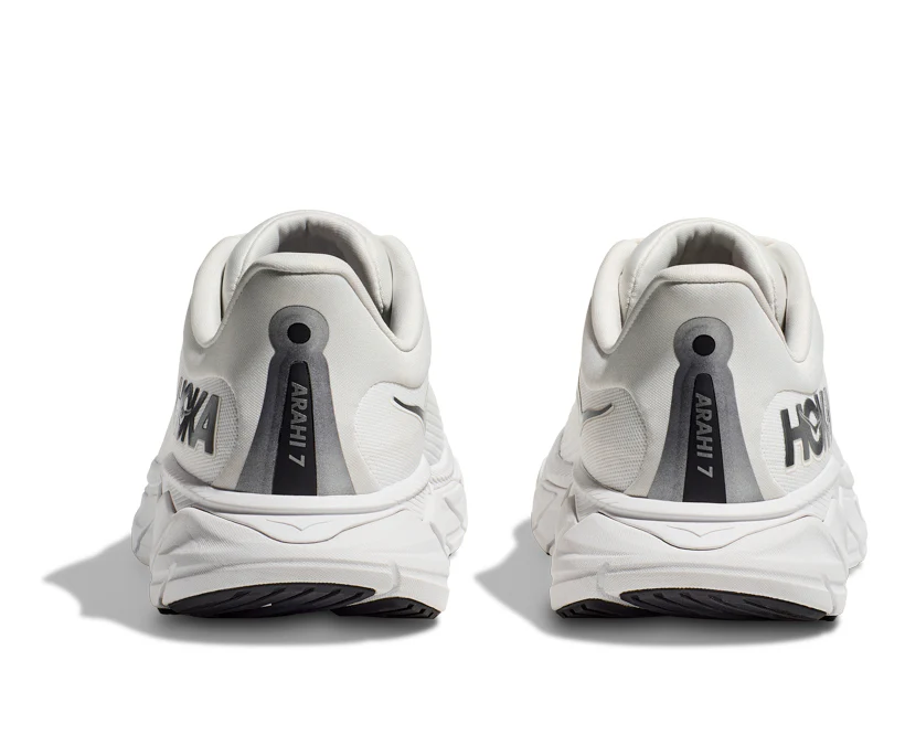 Hoka M ARAHI 7 Blanc De Blanc / Steel Wool (HOKA er litt liten – ta en størrelse opp.)