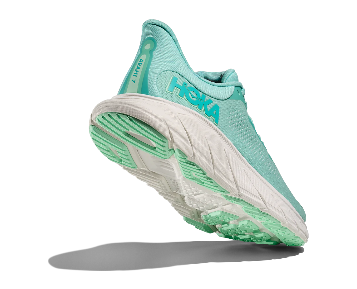 Hoka W ARAHI 7 Blue Spark / Snow Melt (HOKA er litt liten – ta en størrelse opp.)
