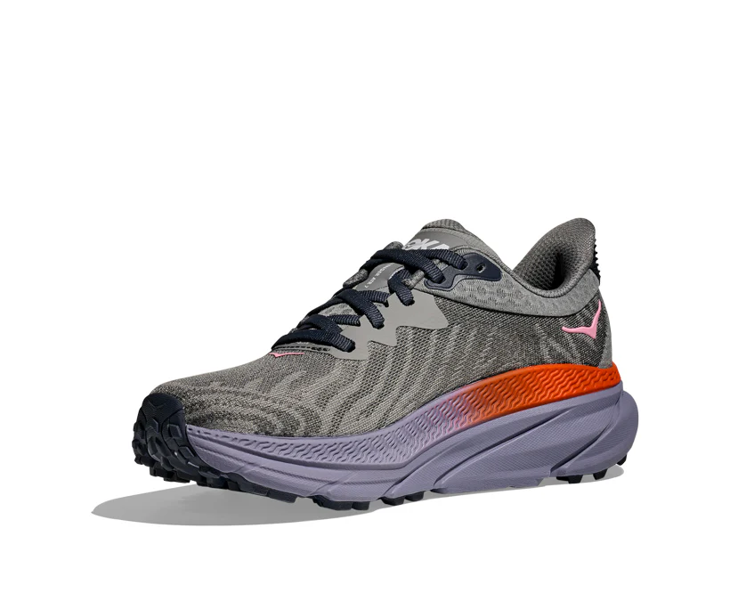 Hoka W CHALLENGER 7 Galactic Grey / Wild Indigo (HOKA er litt liten – ta en størrelse opp.)