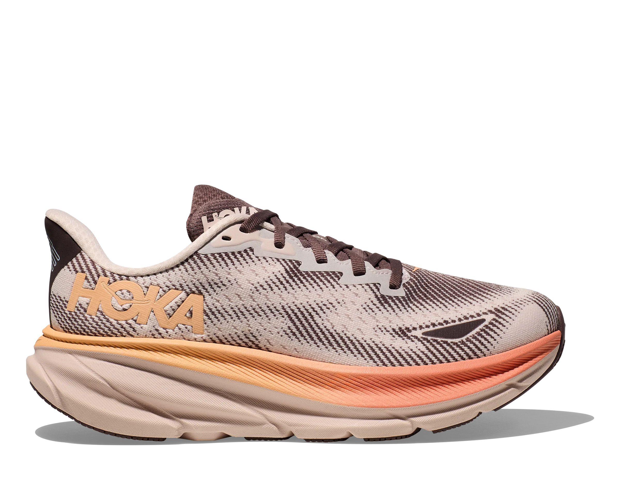Hoka W CLIFTON 9 GTX Cosmic Pearl / Smoky Quartz (HOKA er litt liten – ta en størrelse opp.)