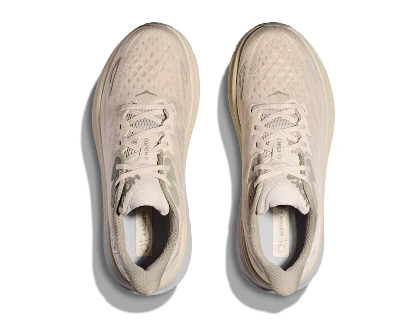 Hoka M CLIFTON 9 Oat Milk / Barley (HOKA er litt liten – ta en størrelse opp.)