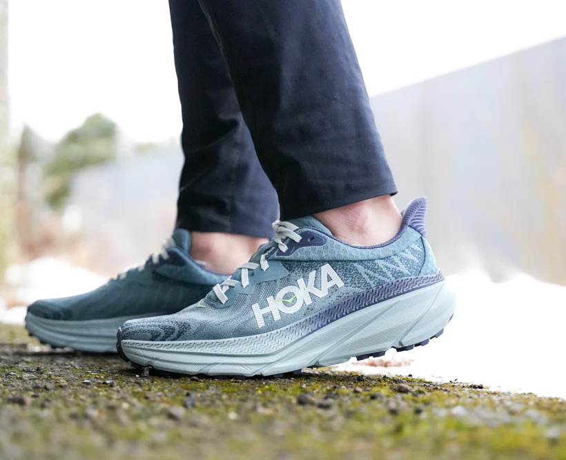 Hoka M CHALLENGER 7 Mountain Fog / Druzy (HOKA er litt liten – ta en størrelse opp.)