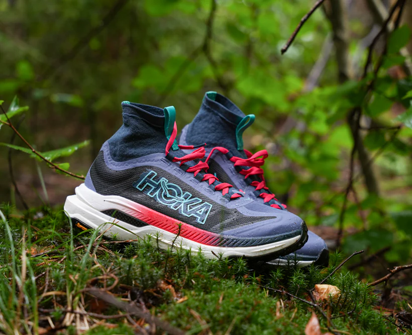 Hoka W TECTON X 3 Stormy Skies / Cerise (HOKA er litt liten – ta en størrelse opp.)