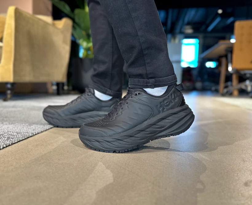 Hoka M BONDI SR Black  /  Black (HOKA er litt liten – ta en størrelse opp.)