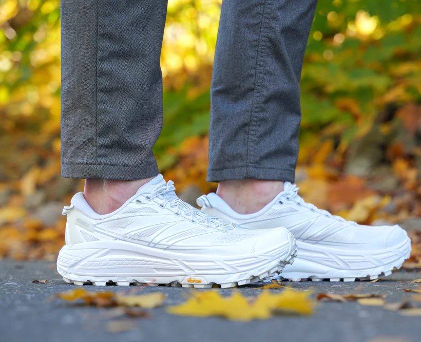 Hoka U MAFATE SPEED 2 White / Lunar Rock (HOKA er litt liten – ta en størrelse opp.)