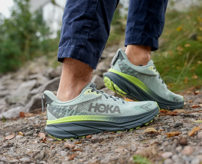 Hoka M CHALLENGER 7 GTX Aloe Vera / Lettuce (HOKA er litt liten – ta en størrelse opp.)