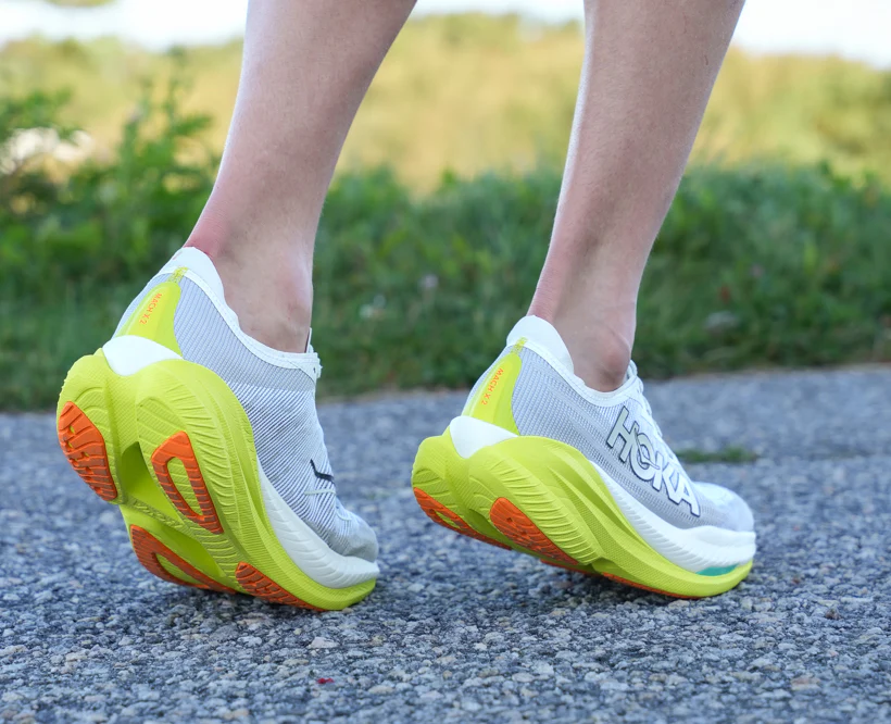 Hoka M MACH X 2 Frost / Citrus (HOKA er litt liten – ta en størrelse opp.)