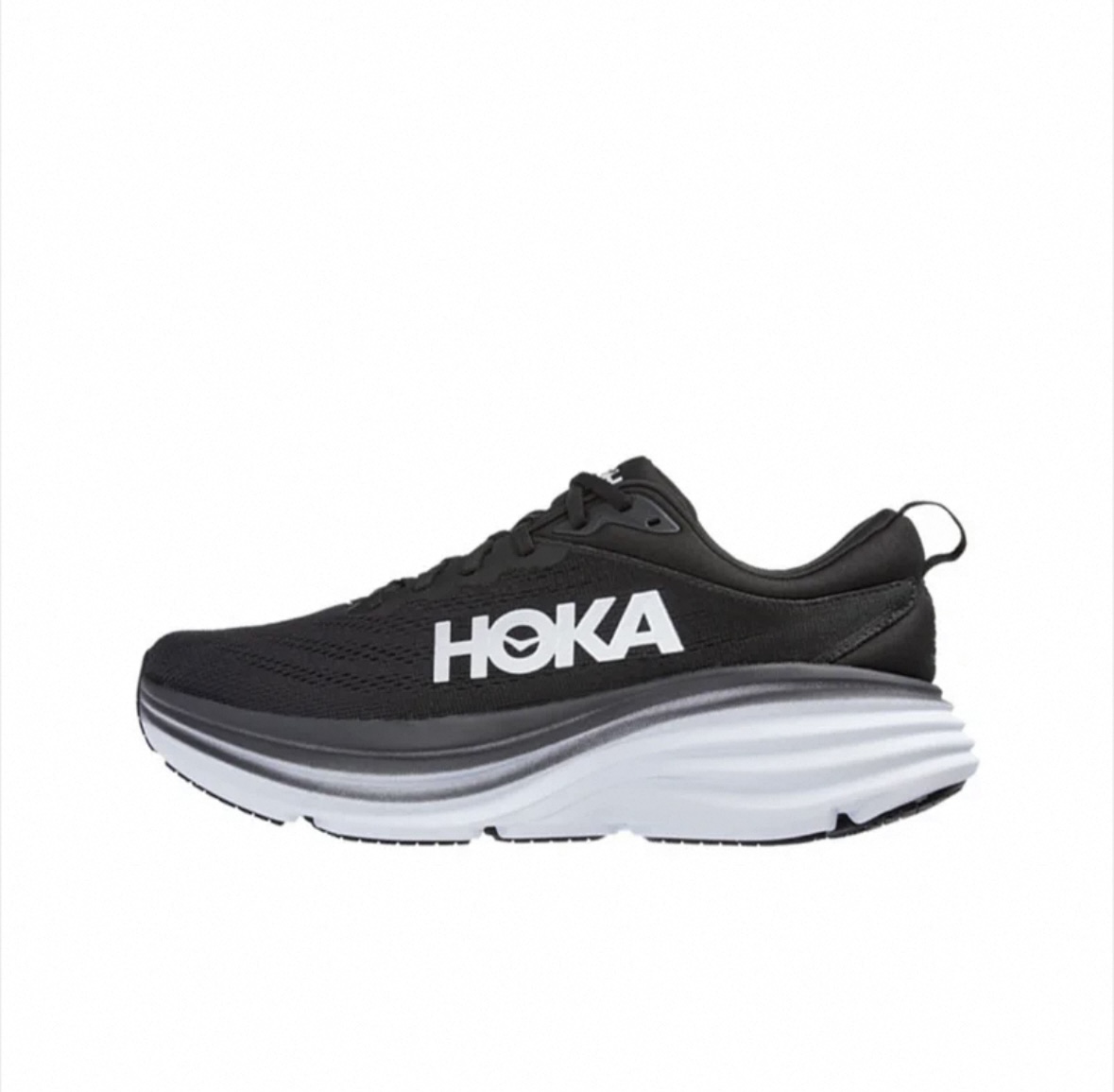 Bondi 8 Rubber-Trimmed Mesh Running Sneakers (HOKA er litt liten – ta en størrelse opp.)