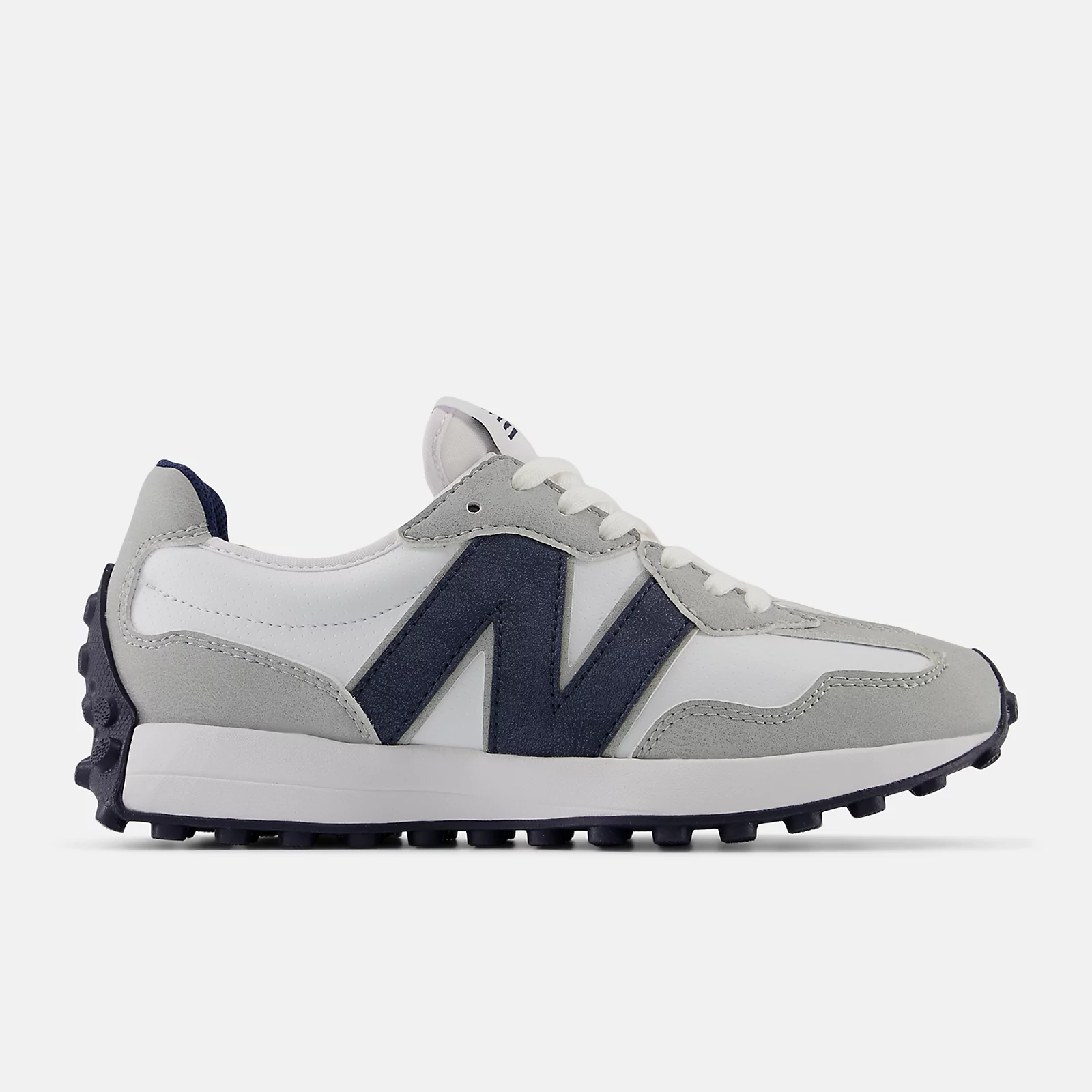 New Balance327 Sneakers -  Men's/Women's-White with Grey