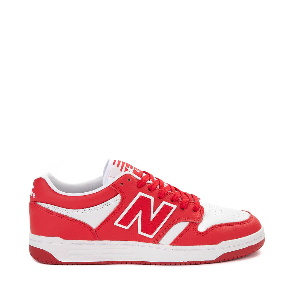 New Balance Unisex Lifestyle 480 Sneakers -  Men's/Women's-eam Red / White