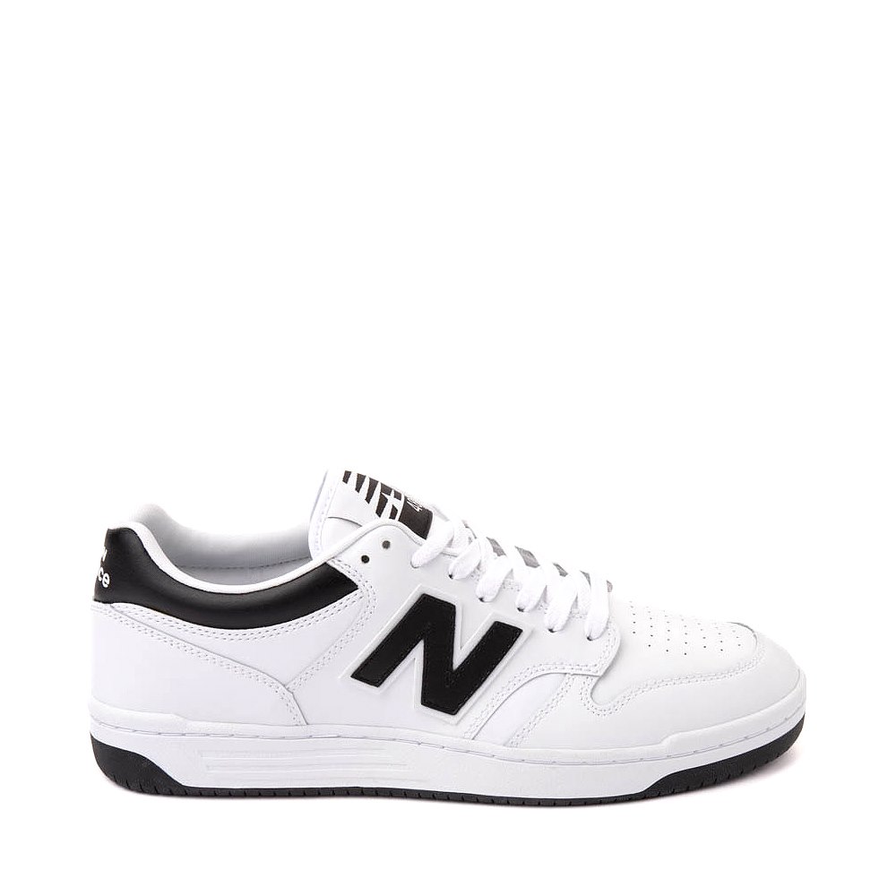New Balance Unisex Lifestyle 480 Sneakers -  Men's/Women's-White / Black