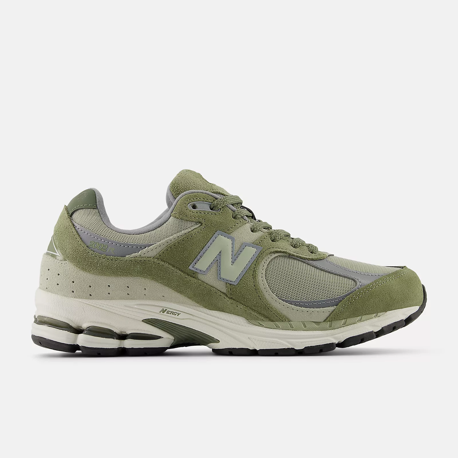 New Balance 2002R Running Shoes -  Men's/Women's-Dark Olivine with Olivine and Slate Grey