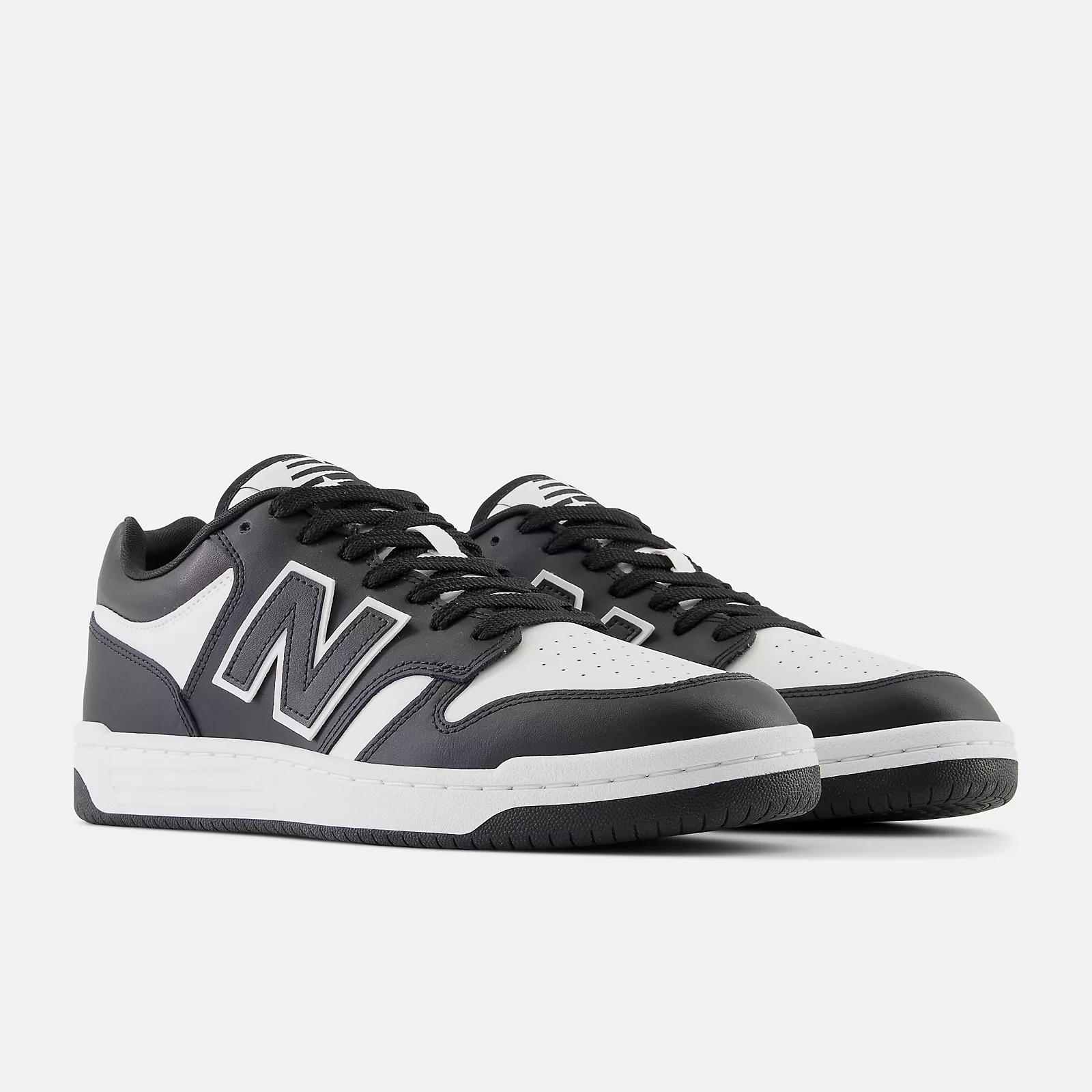 New Balance Unisex Lifestyle 480 Sneakers -  Men's/Women's-White with Black