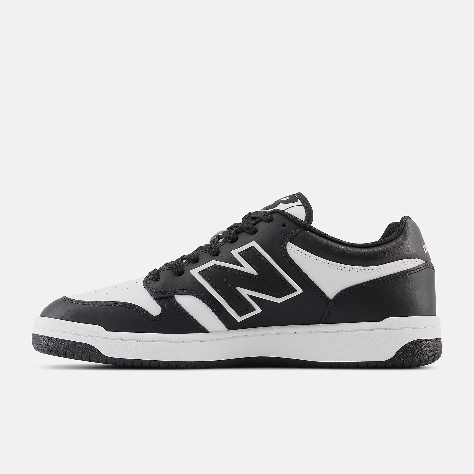 New Balance Unisex Lifestyle 480 Sneakers -  Men's/Women's-White with Black