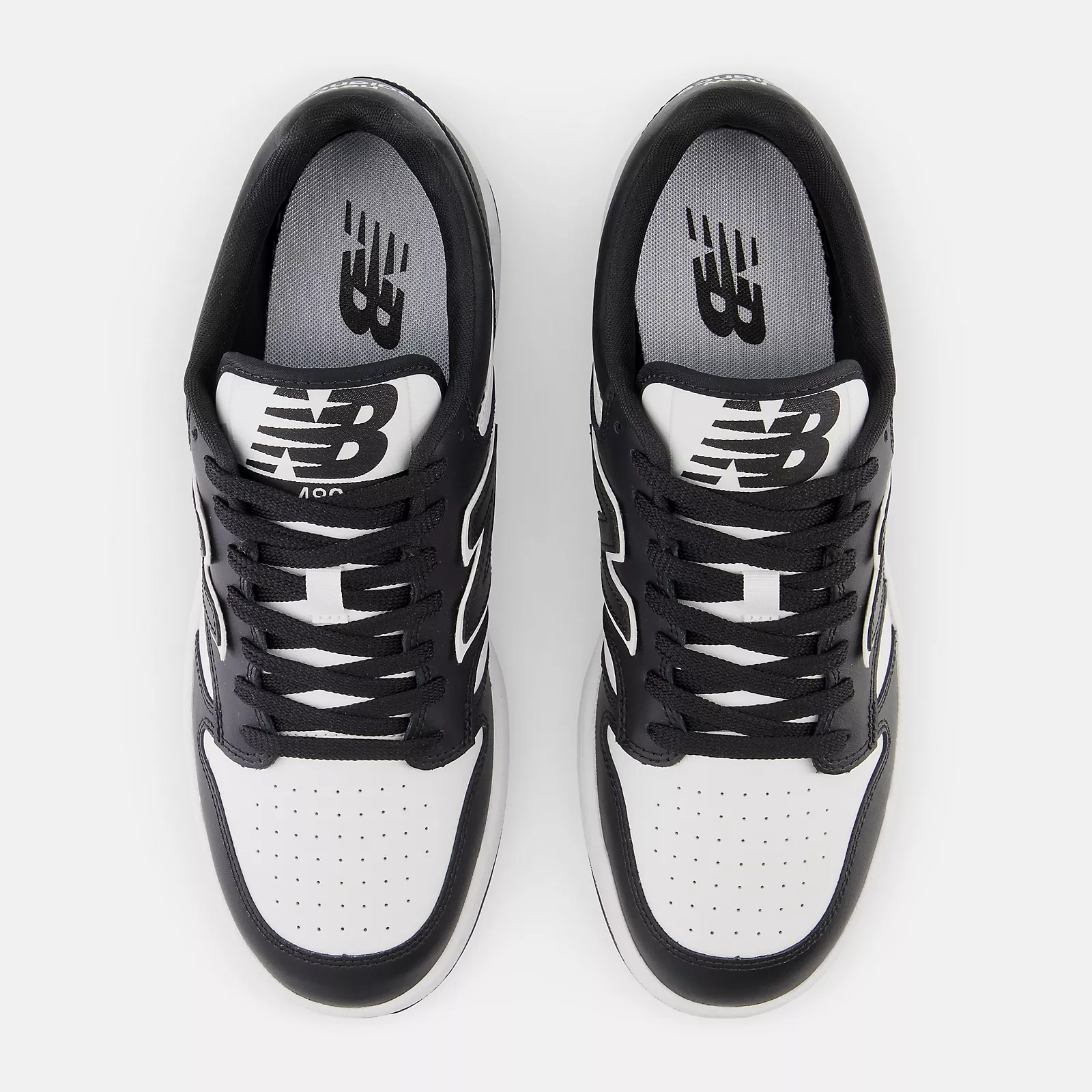 New Balance Unisex Lifestyle 480 Sneakers -  Men's/Women's-White with Black