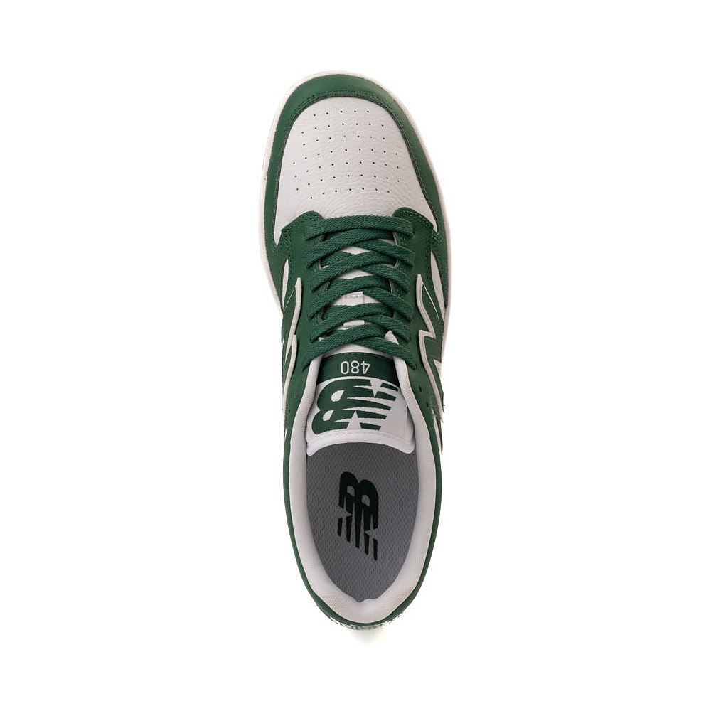 New Balance Unisex Lifestyle 480 Sneakers -  Men's/Women's-Team Forest Green / White