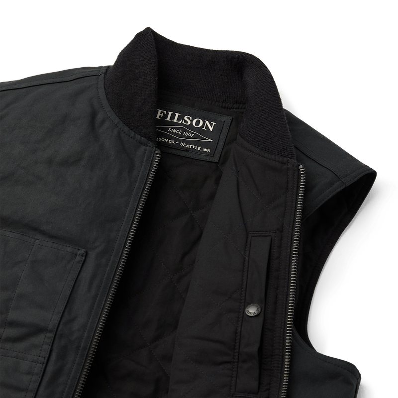 Tin Cloth Insulated Work Vest - Filson Outlet