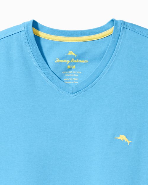 Big and Tall New Bali Skyline V-Neck T-Shirt