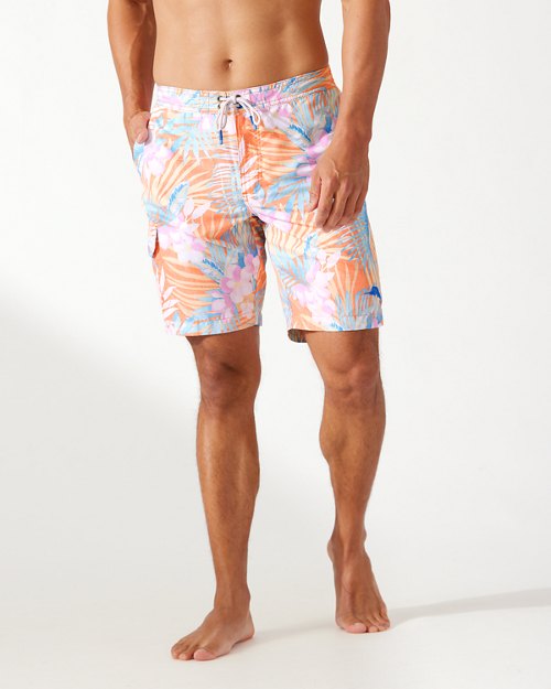 Big and Tall Baja Jungle Royale Board Shorts