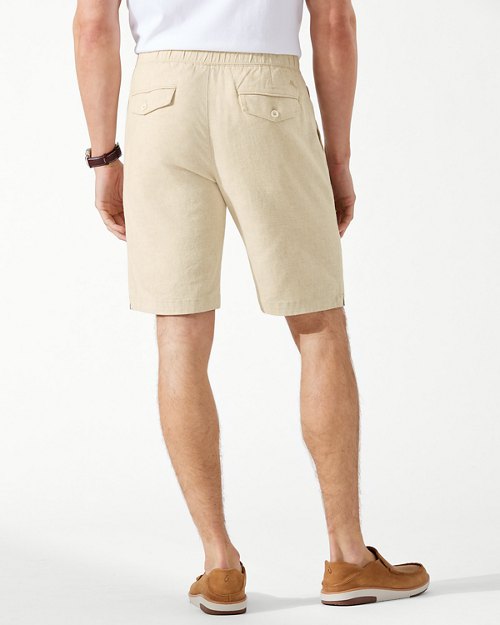 Big and Tall Linen in Paradise Shorts
