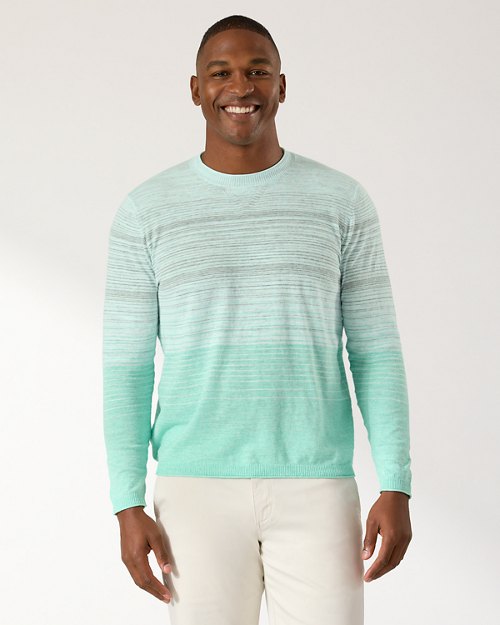 Down Island Cotton-Linen BlendSweater
