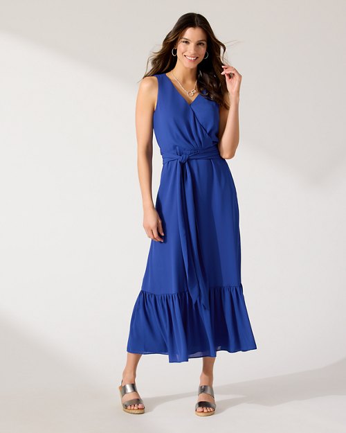 Willow Cove Maxi Flounce Dress
