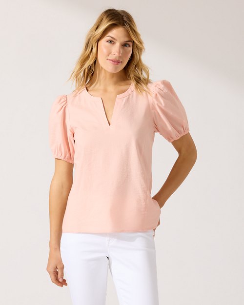 Nova Wave Seersucker Top