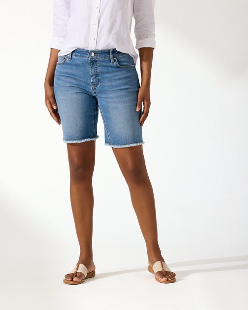 Boracay Indigo 9-inch Bermuda Shorts
