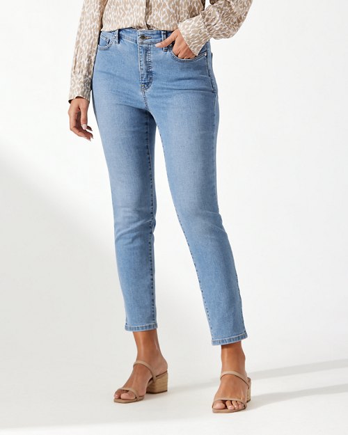 Boracay Indigo High-Rise Ankle Jeans