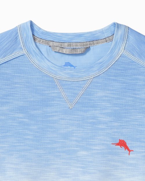 Big and Tall Tobago Bay Horizon Crewneck Sweatshirt