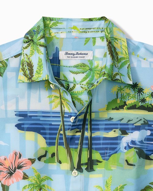 Bahama Coast Aqua Shores IslandZone Camp Shirt