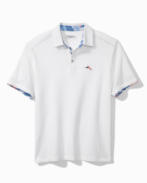 Big and Tall Fiesta Fronds Five oClock IslandZone Polo