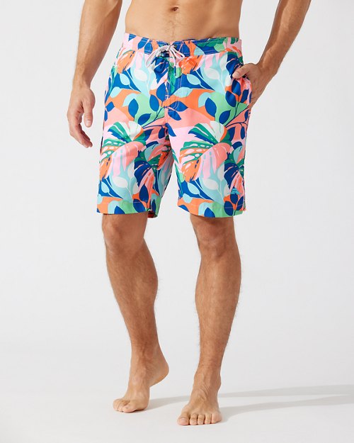 Baja Beach Day Blooms 9-Inch Board Shorts