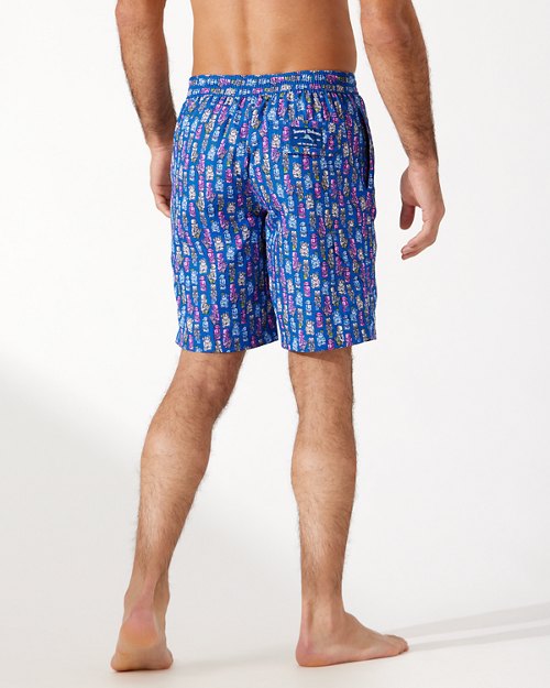 Big and Tall Baja Tini Tiki Board Shorts