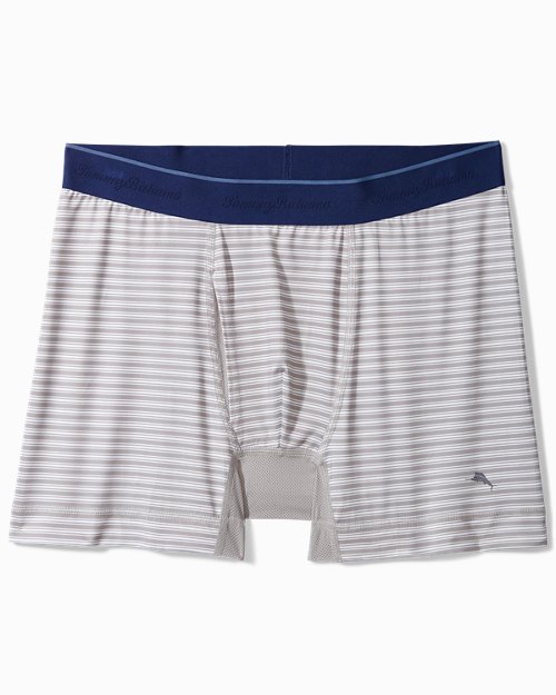 Striped Tech Boxer Briefs