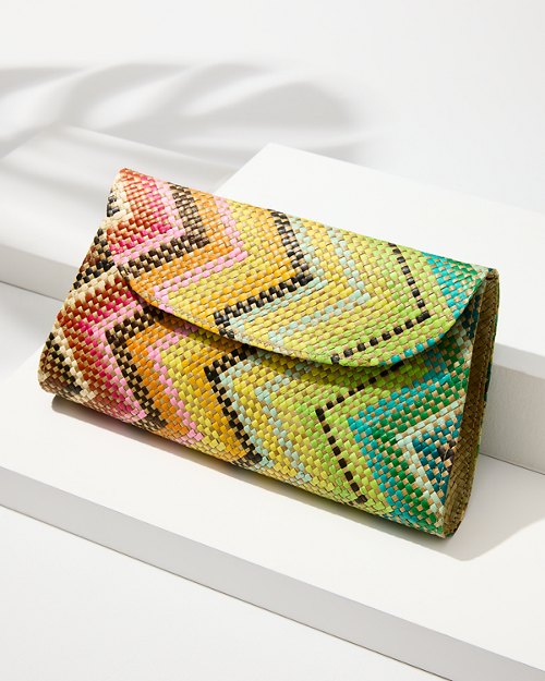 Mia Zigzag Clutch